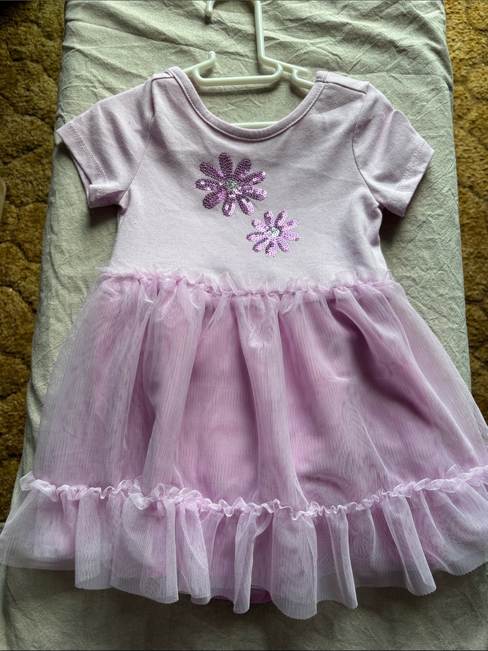 Cat & Jack Pink Tulle Flower Dress